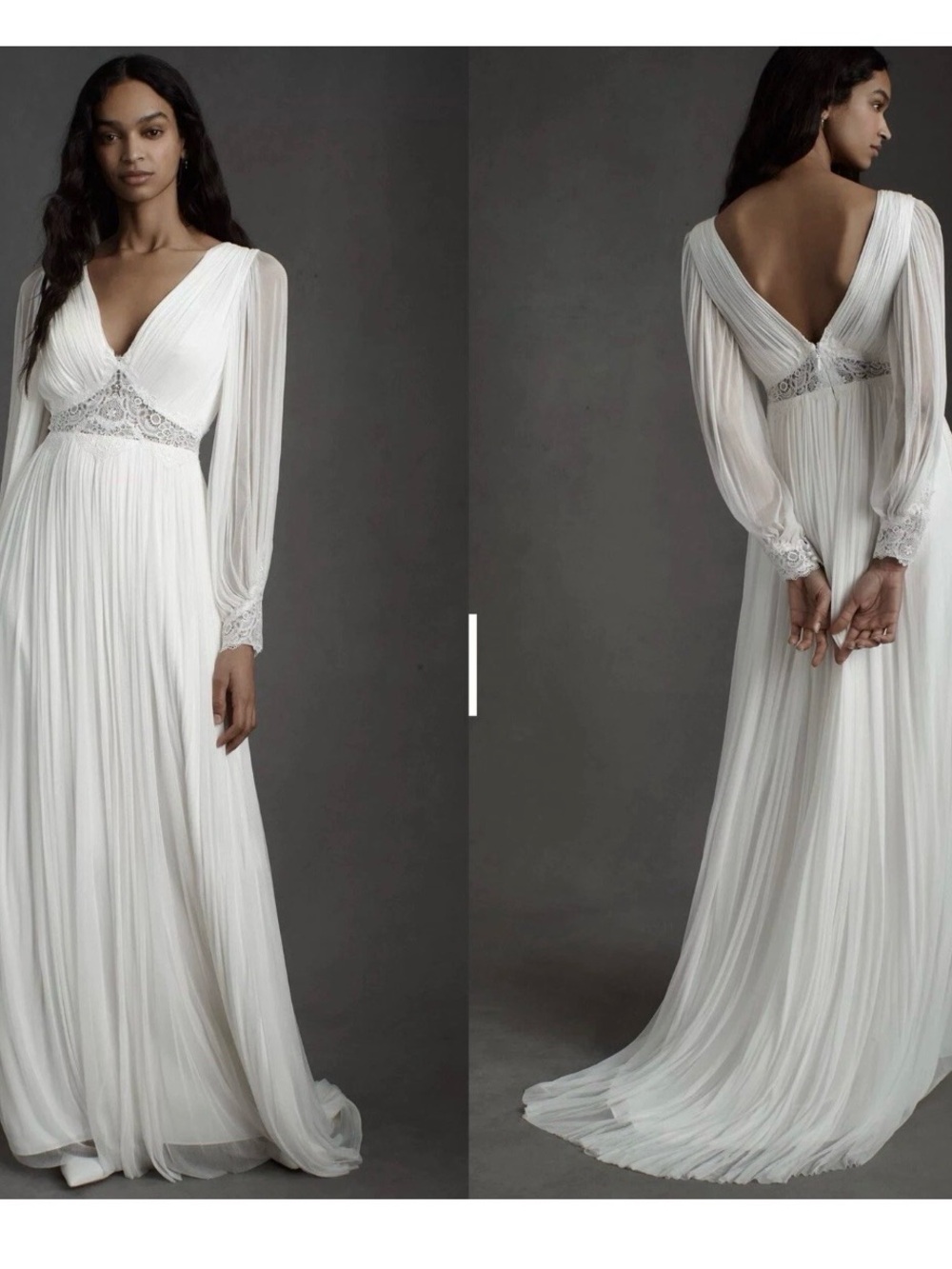 NWT Catherine Deane Jolie Gown. Size 6. Never worn.